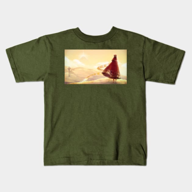 Journey Kids T-Shirt by ArashiC